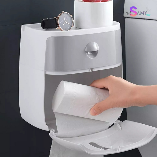 Dispensador De Papel Higienico y almacenamiento HigienePro™🧻⭐⭐⭐⭐⭐